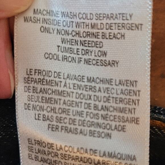 Michael Kors Womens Size 18W Blue Wide Leg Denim Jeans - Picture 13 of 14